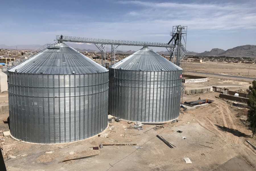 Düz Tabanlı Ticari Silo