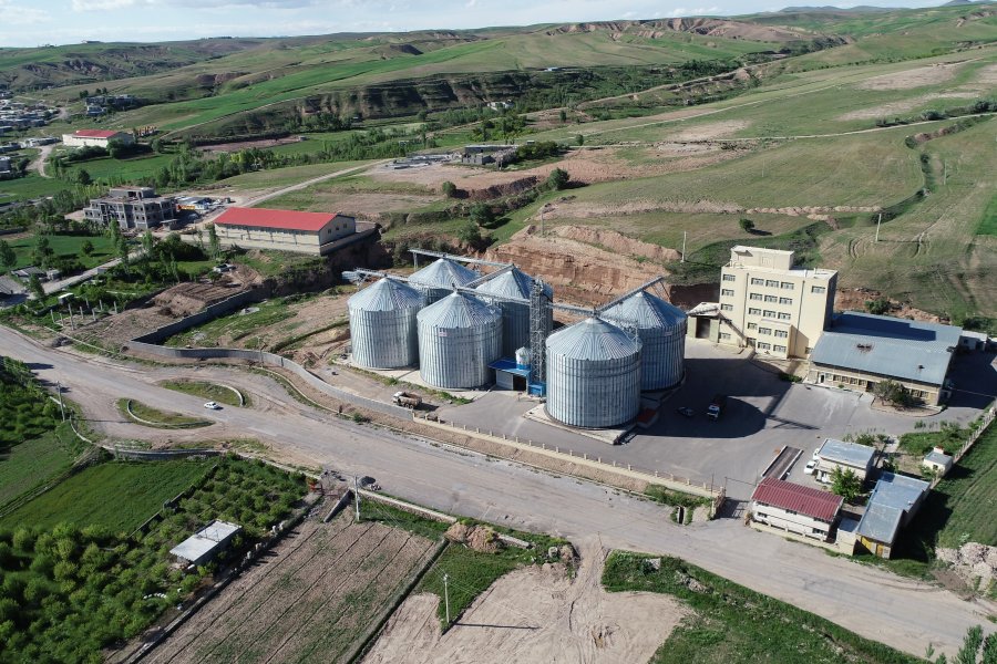 Düz Tabanlı Ticari Silo
